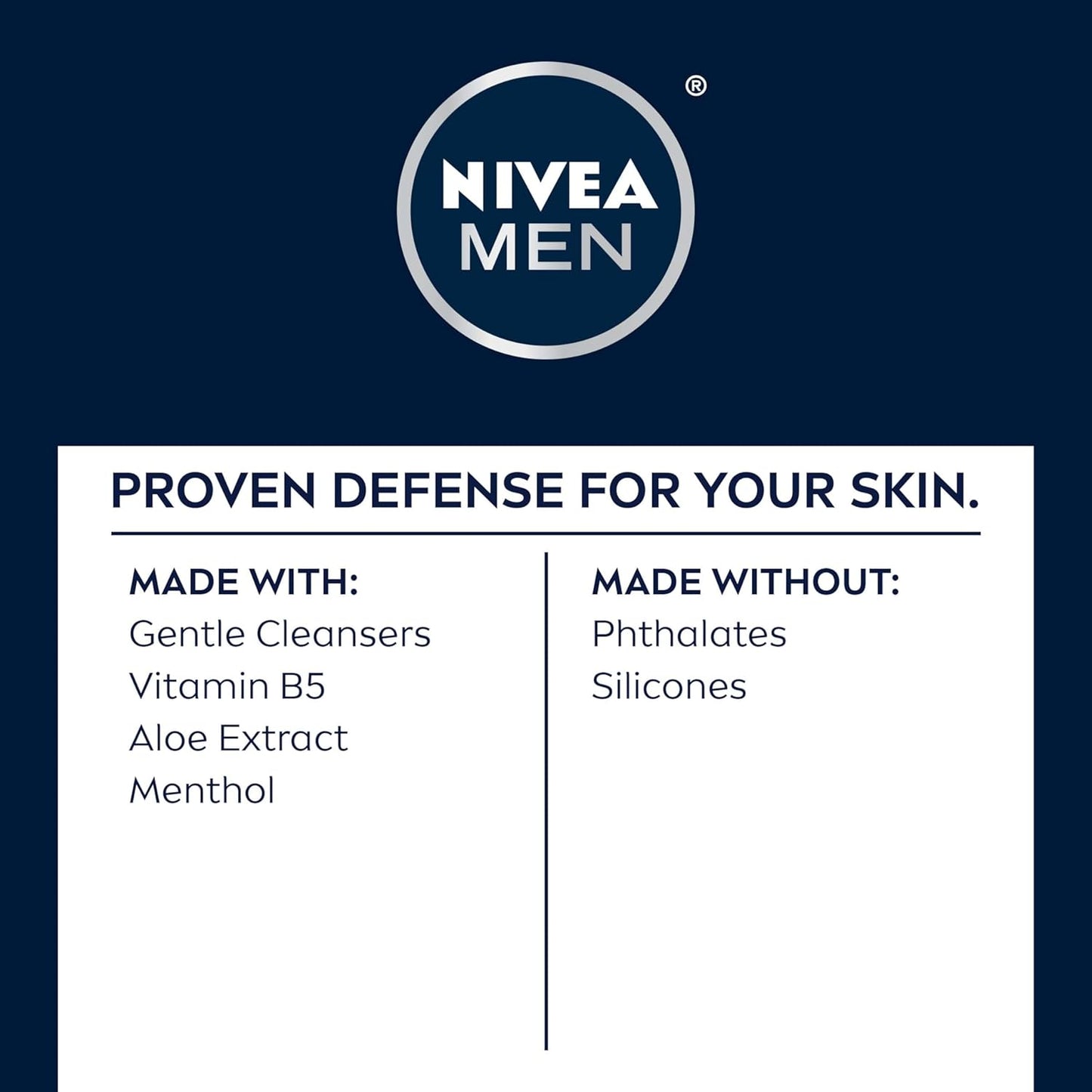 NIVEA MEN Maximum Hydration Face Wash with Aloe Vera – 5 Fl Oz | Deep Cleansing & Moisturizing Daily Cleanser