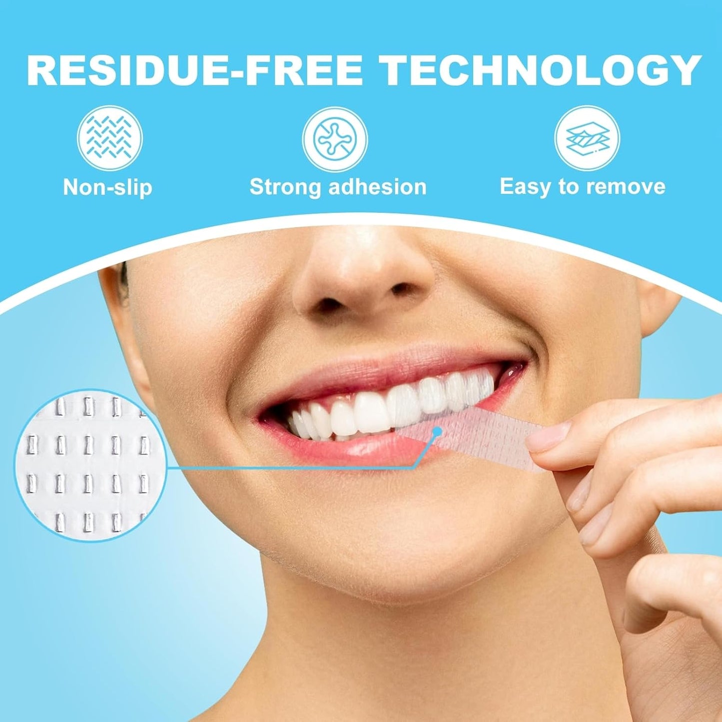 KEIDOC Coconut Oil Teeth Whitening Strips – 28 Pcs Enamel-Safe, Non-Sensitive Natural Whitening Kit (14 Treatments, Mint)