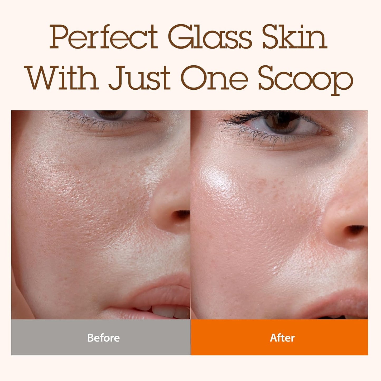 BLITHE Pressed Serum Glass Skin | Apricot Extract & Niacinamide Hybrid Serum & Moisturizer | Korean Skincare 0.91 fl oz