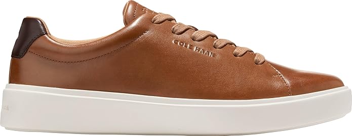 Cole Haan Men’s Grand Crosscourt Traveler Leather Sneakers – Lightweight Comfort