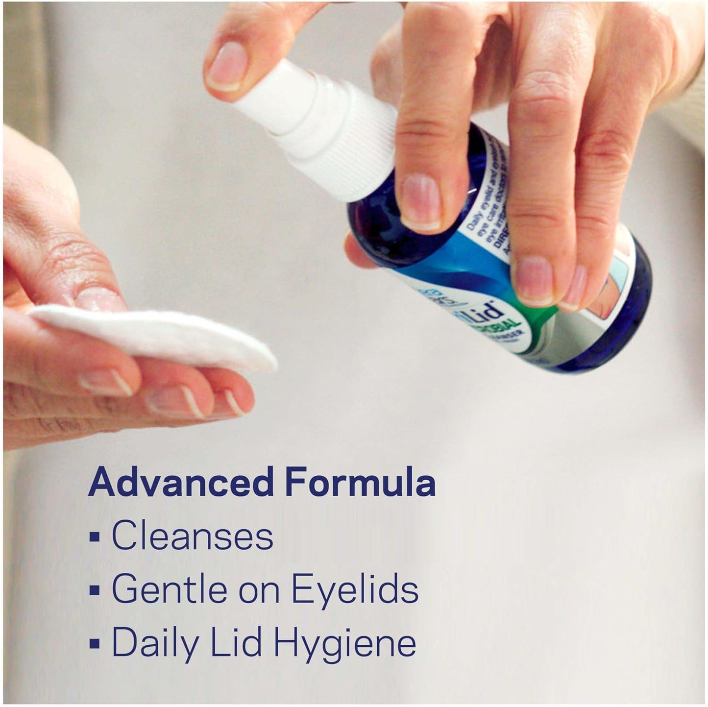 TheraTears SteriLid Antimicrobial Eyelid Cleanser & Face Wash – Hypochlorous Acid Spray for Eye Care, Gentle & Ophthalmologist Created, 2 fl. oz.
