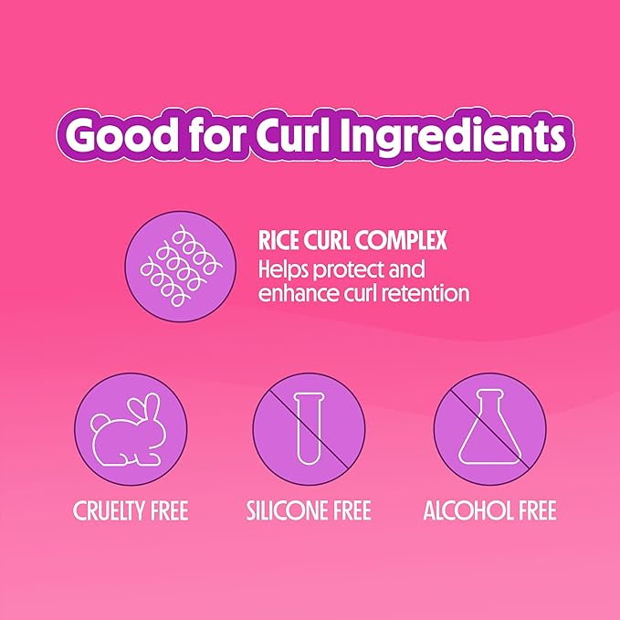 Not Your Mother’s Curl Talk Shampoo & Conditioner Set – 2 Pack (12 fl oz Each) – Hydrating, Moisturizing & Frizz Control for All Curl Types