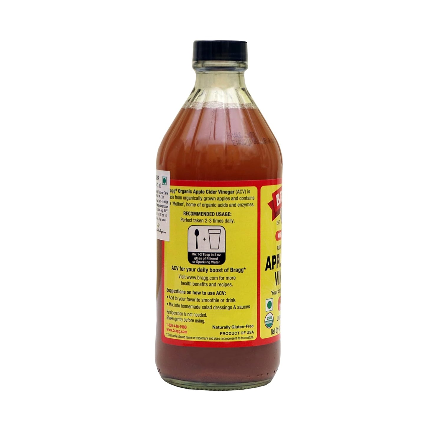 Bragg Raw Unfiltered Apple Cider Vinegar 473 ml