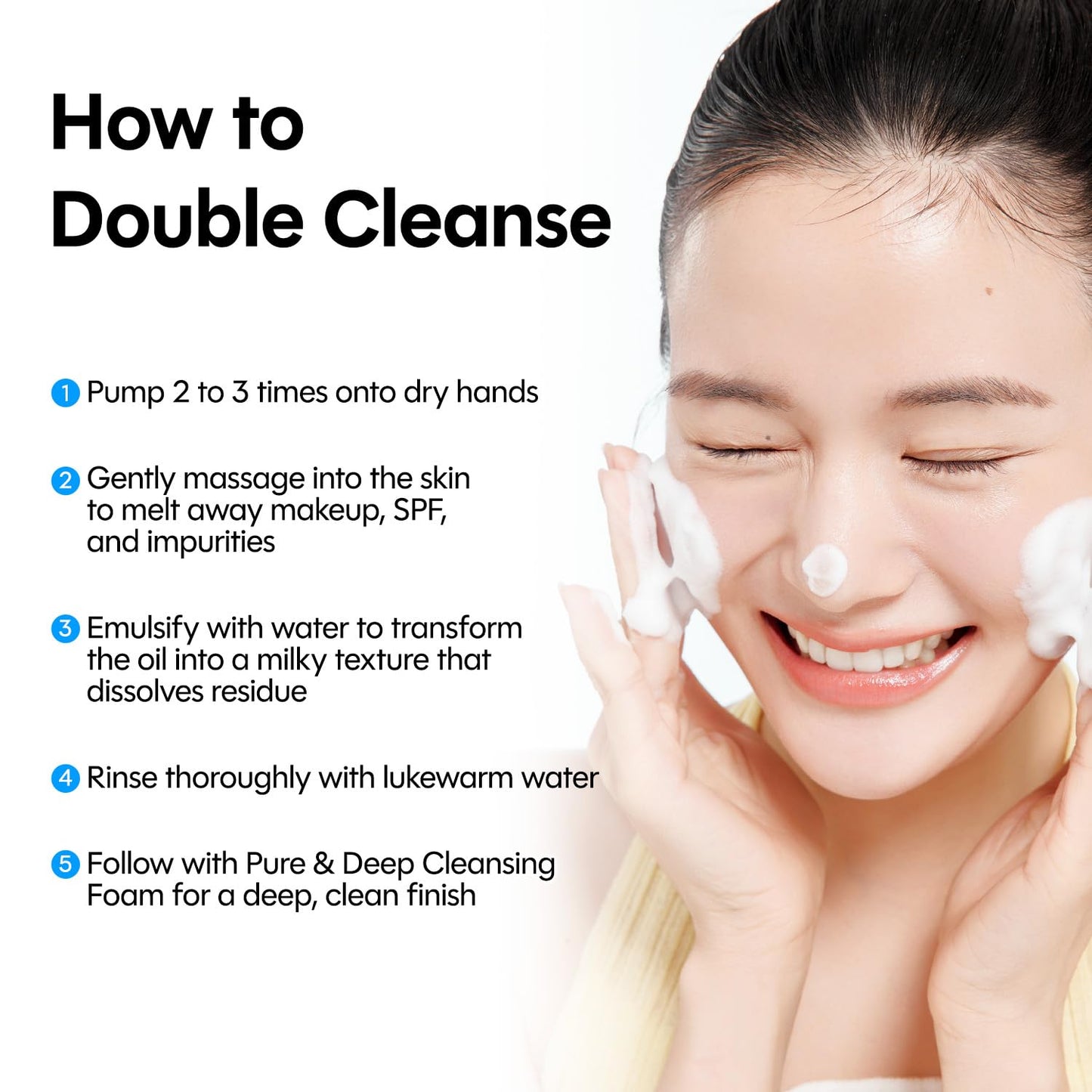 ma:nyo Pure Cleansing Oil – Korean Makeup Remover with 14 Plant-Based Oils | Deep Cleansing, Blackhead Control & Hydrating Face Oil Cleanser (200ml / 6.7 fl.oz)