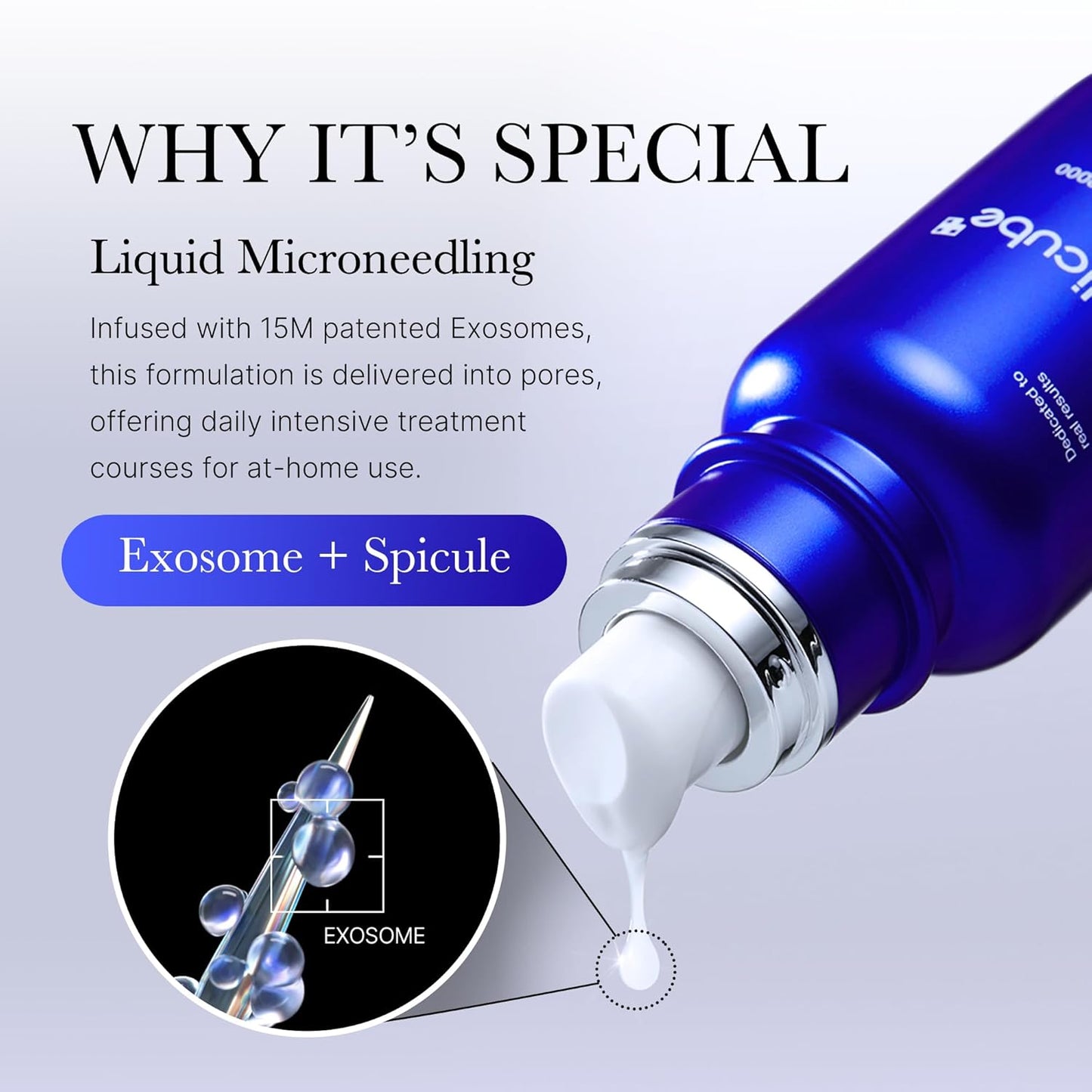 Medicube Zero Exosome Shot Serum – 7,500 PPM Spicule Booster with AHA+BHA+PHA | Pore Care, Dead Skin Cell Removal & Skin Renewal (1.01 fl.oz)
