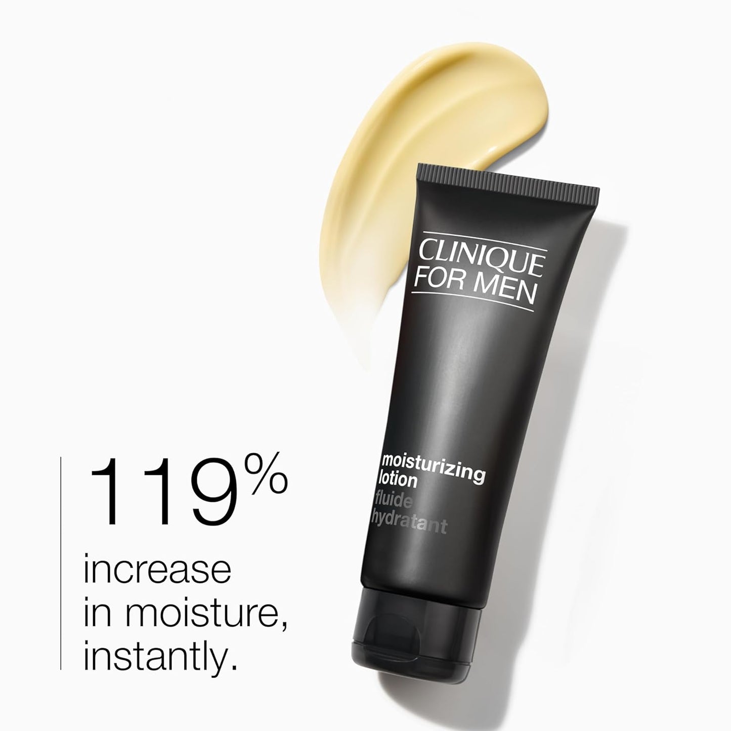 Clinique For Men Moisturizing Face Lotion with Hyaluronic Acid & Glycerin – 3.4 Fl Oz