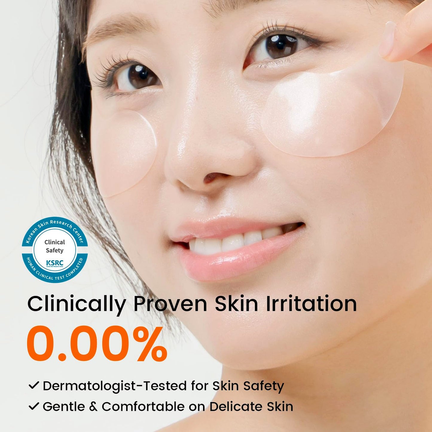 SEONGLOW Caffeine Under Eye Patches – 30 Pairs Korean Hydrogel Masks for Dark Circles, Puffiness & Fine Lines | Hydrating, Brightening & Anti-Wrinkle Care