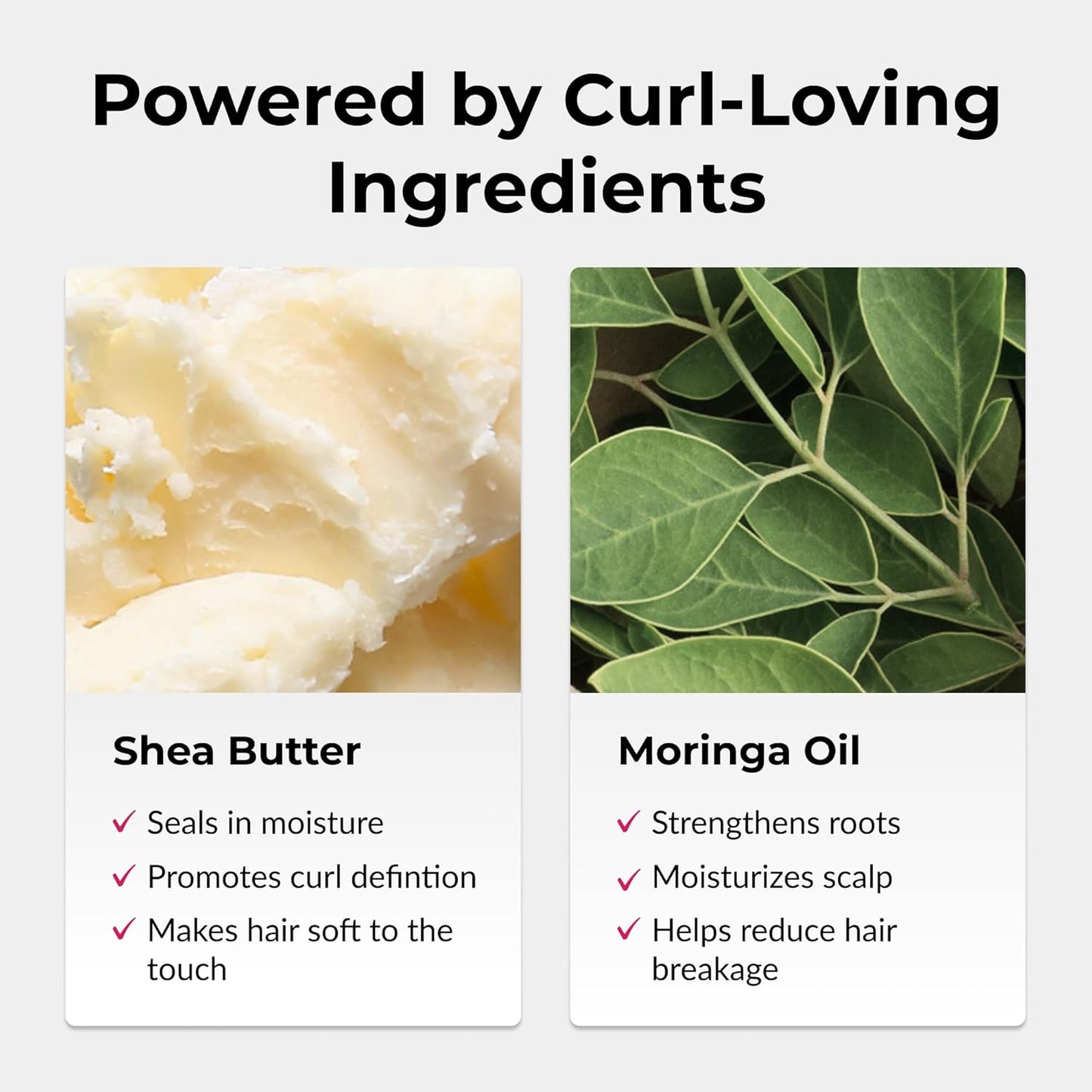Love Ur Curls 3-Step System – Shampoo, Conditioner & Curl Cream Styler for Defined, Moisturized Curls – Sulfate-Free, Vegan, 8.5 oz Set