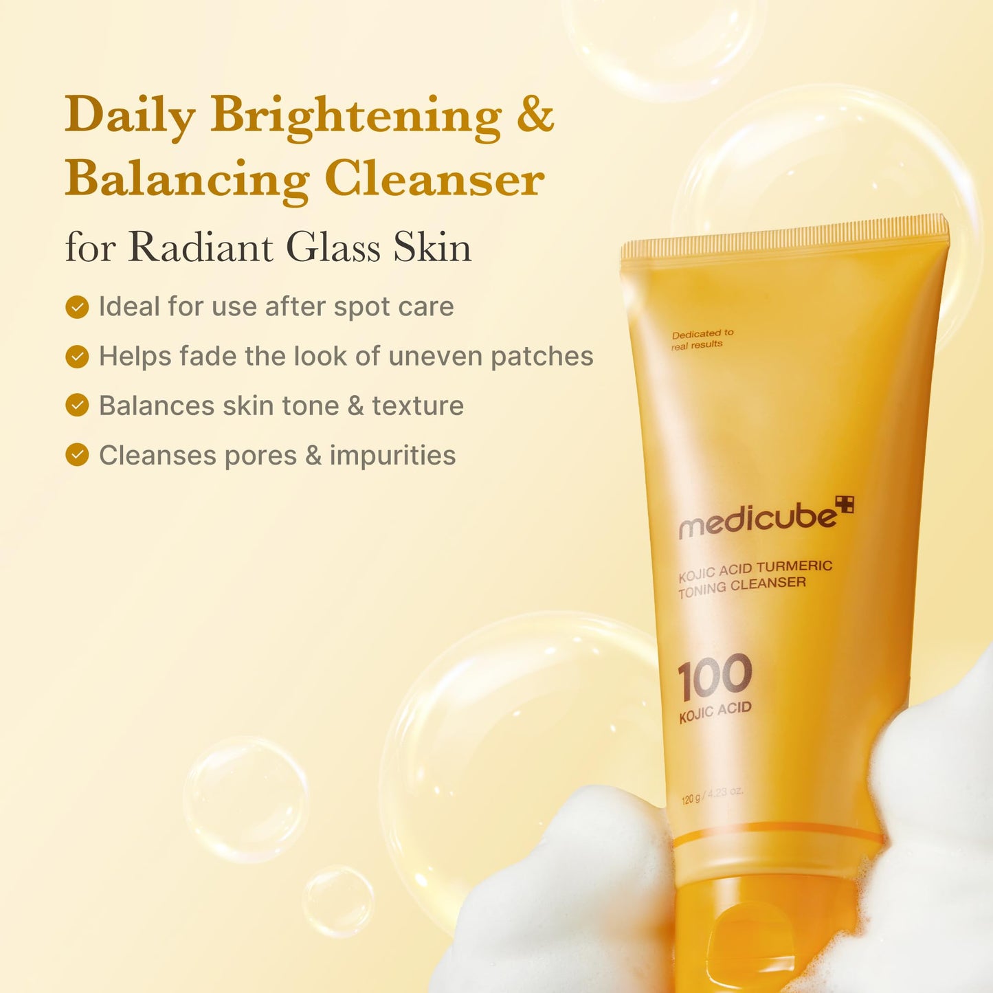 Medicube PDRN Marshmallow Whip Cleanser – Korean Hydrating Foam Face Wash with Niacinamide & Hyaluronic Acid for Pore Care, Uneven Skin Tone & Radiant Glow (143g)