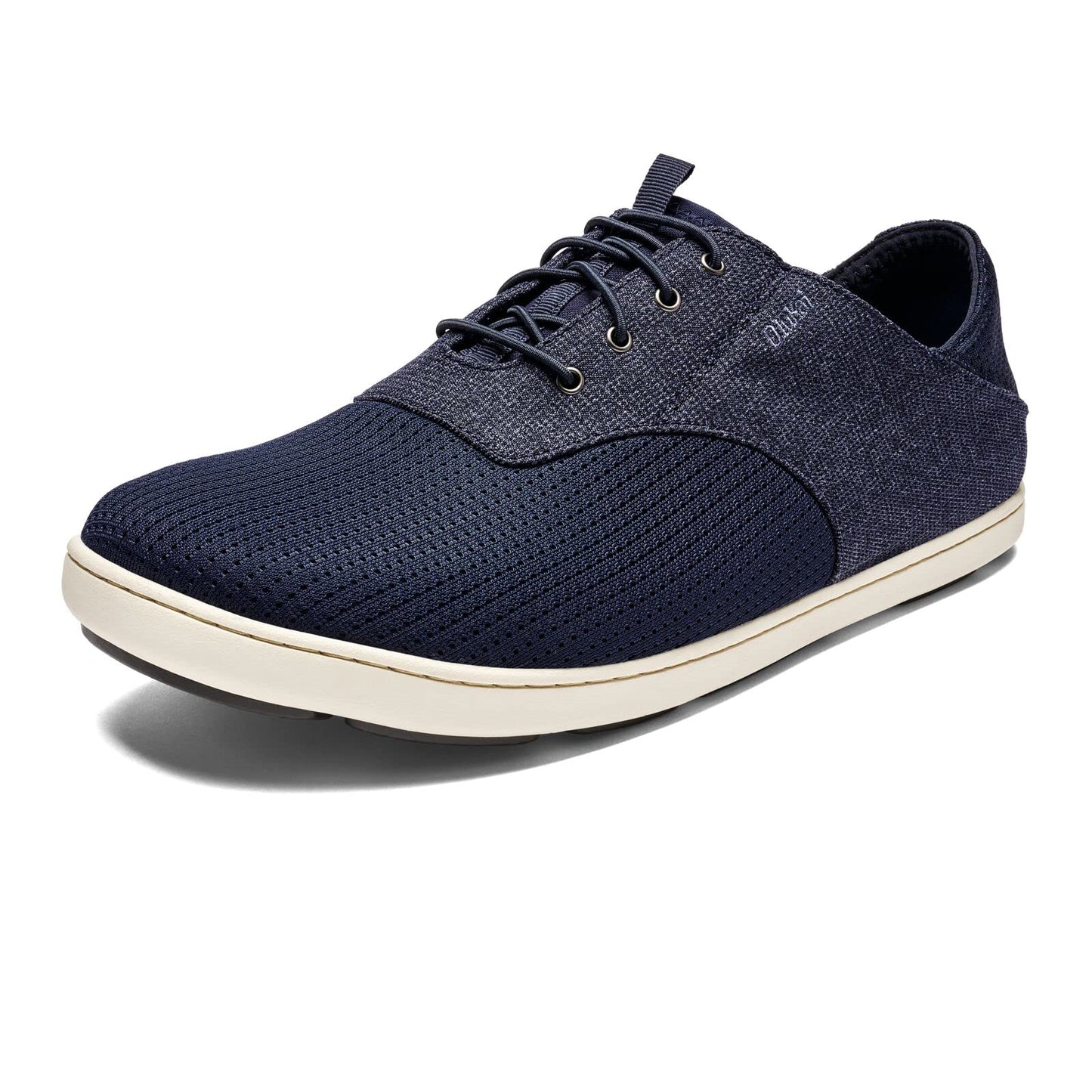 OLUKAI Nohea Moku Men's No Tie Boat Shoes, Breathable & Quick Dry Mesh, Effortless Design & Barefoot Wearability, All-Day Comfort & Support