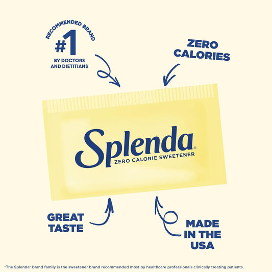Splenda No Calorie Sweetener – 200 Packets Sugar Substitute (Gluten-Free, USA Import)