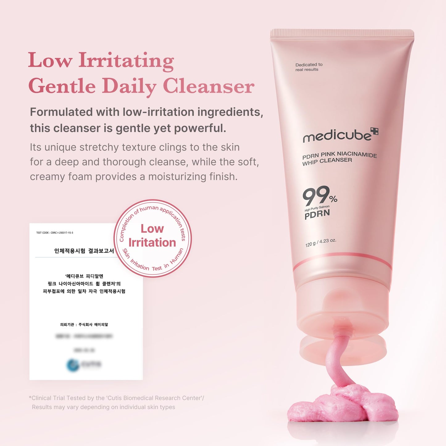 Medicube PDRN Marshmallow Whip Cleanser – Korean Hydrating Foam Face Wash with Niacinamide & Hyaluronic Acid for Pore Care, Uneven Skin Tone & Radiant Glow (143g)