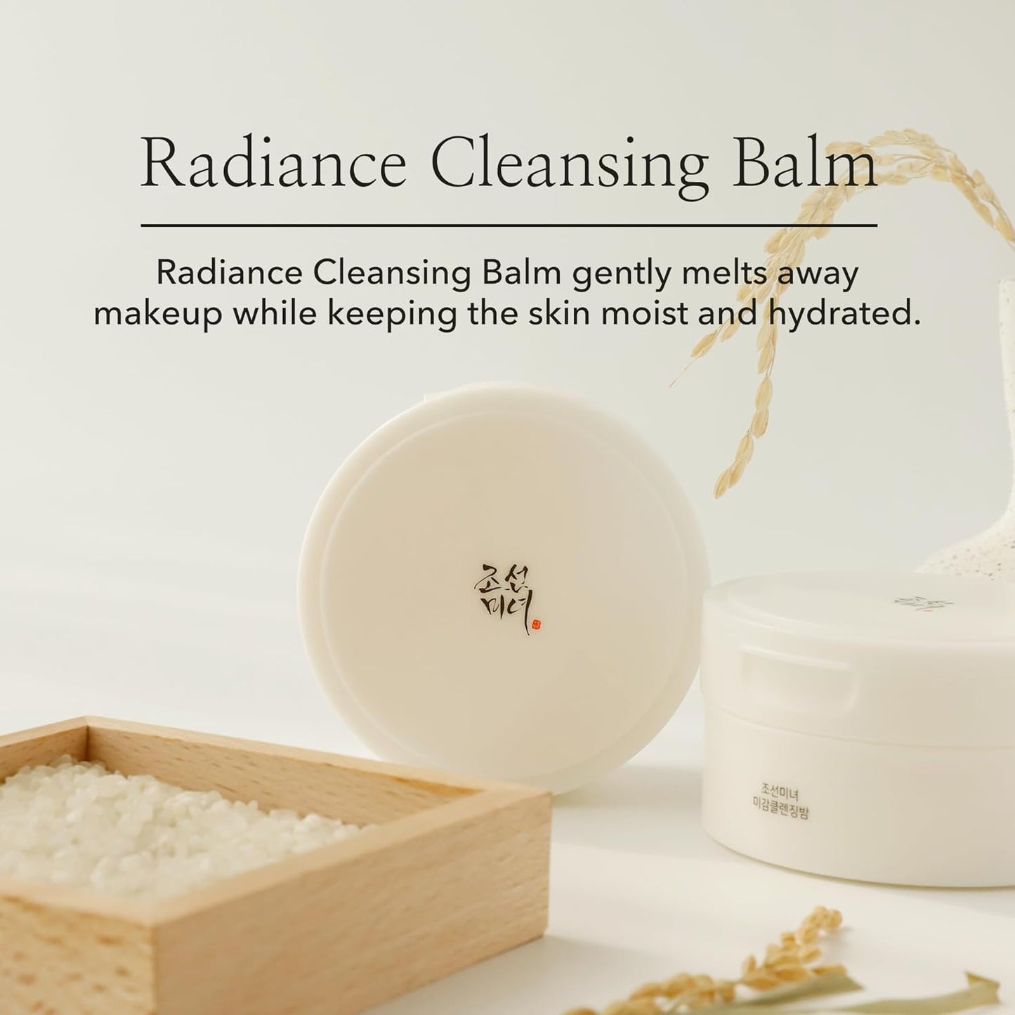 Beauty of Joseon Radiance Cleansing Balm | Korean Makeup Remover & Pore Cleanser | Hydrating, Gentle, Non-Irritating Balm for Sensitive & Acne-Prone Skin (100ml / 3.38 fl.oz)