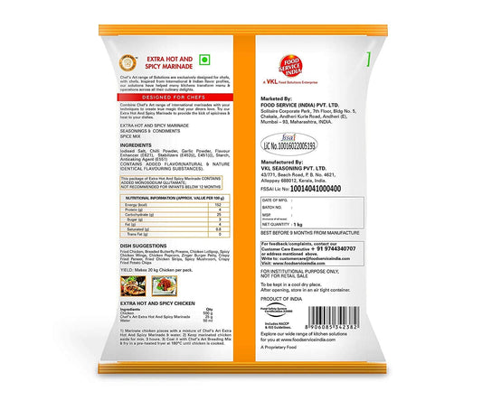 VKL Extra Hot and Spicy Marinade 1000 GM