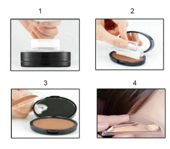 LuxuryGlow Waterproof Eyebrow Stamp Kit with Stencils – Instant Natural Brows
