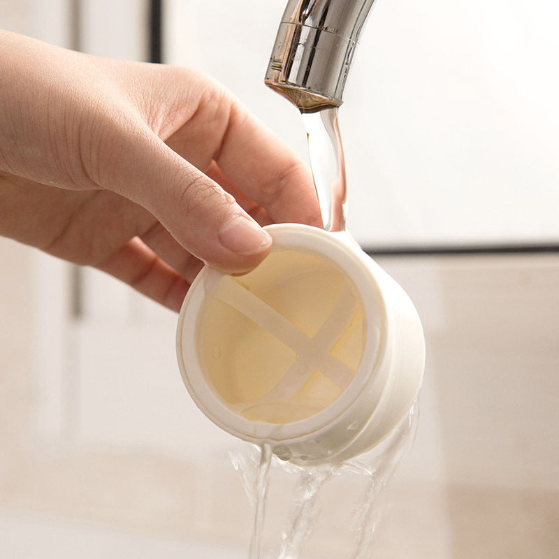 LuxuryGlow Heart-Shaped Beauty Egg Stand – Dustproof Cosmetic Sponge Holder