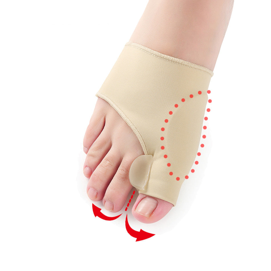 Calcetines separadores de dedos LuxuryGlow para aliviar juanetes: almohadilla de gel correctora para la alineación de los dedos.