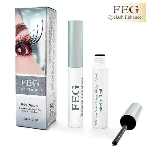 Suero potenciador de pestañas y cejas FEG: fórmula natural para el crecimiento y el engrosamiento
