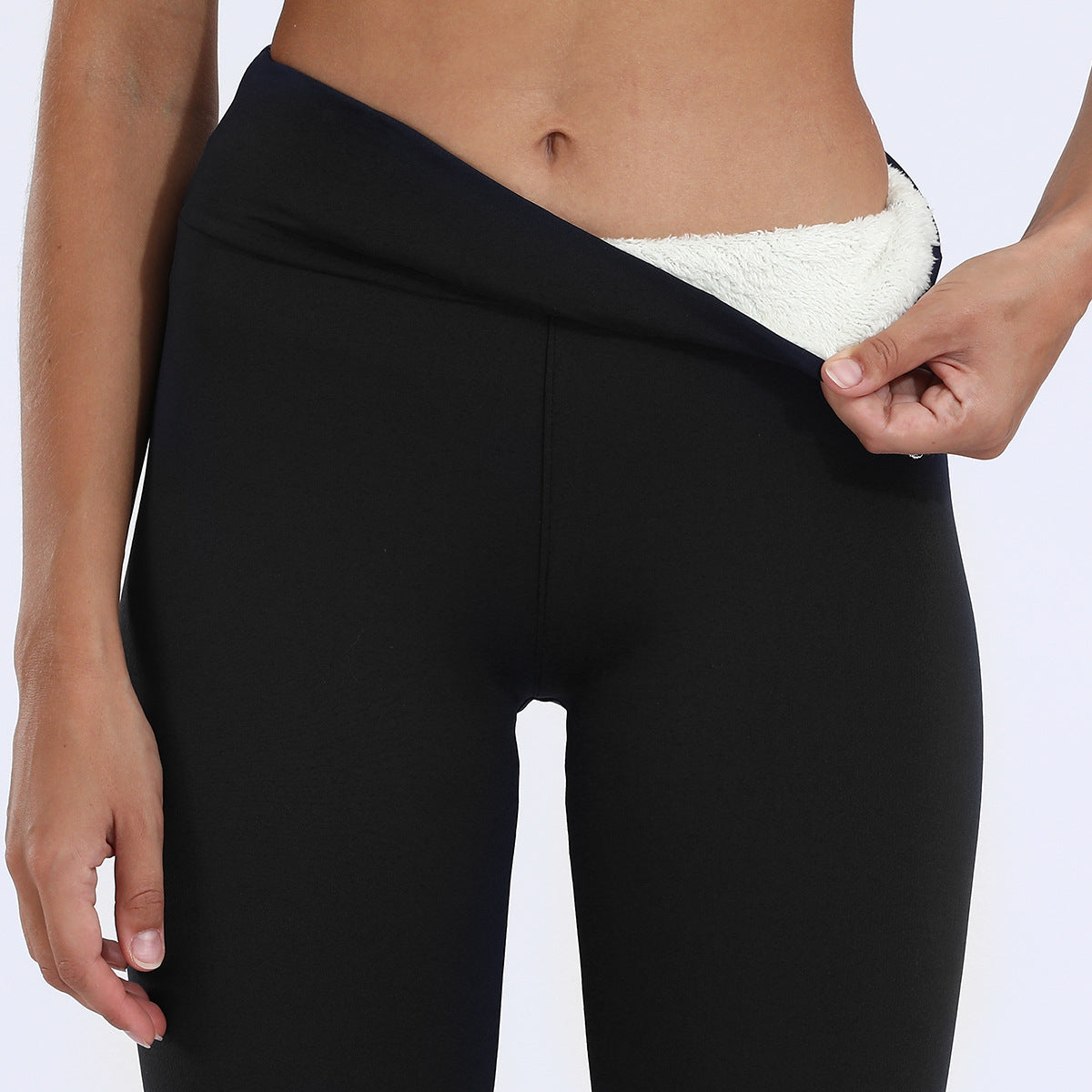 Winter Leggings Warm Thick High Stretch Lamb Cashmere Leggins Skinny Fitness Woman Pants - LUXURY GLOW