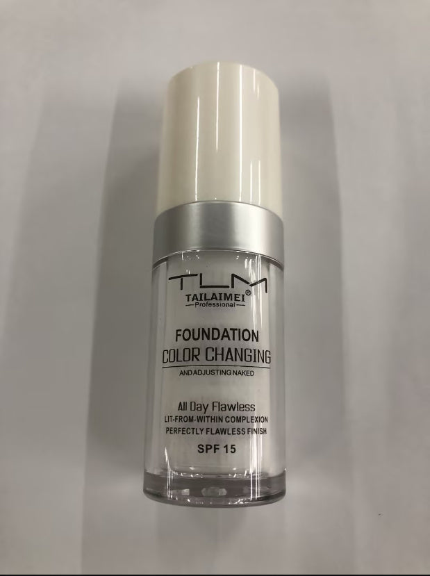 Base de maquillaje TLM con cambio de color activado por la temperatura y FPS 50 – Corrector BB natural