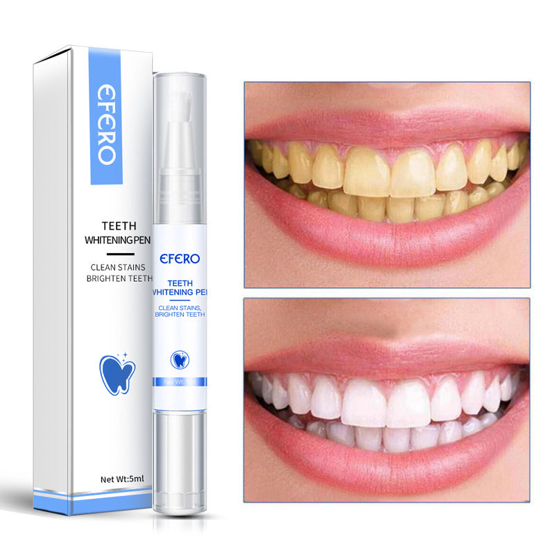 Lápiz blanqueador dental EFERO: elimina la placa, ilumina la sonrisa y mejora la higiene bucal.