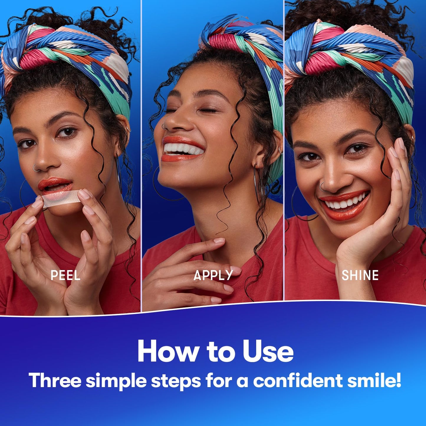 MySmile Teeth Whitening Strips 14 Treatments Kit, Hydroxyapatite-Infuse White Strips, Non-Sensitive Teeth Whitening with Soothing Natural Ingredients, Enamel-Safe, Residue-Free, Non-Slip(28 Count)