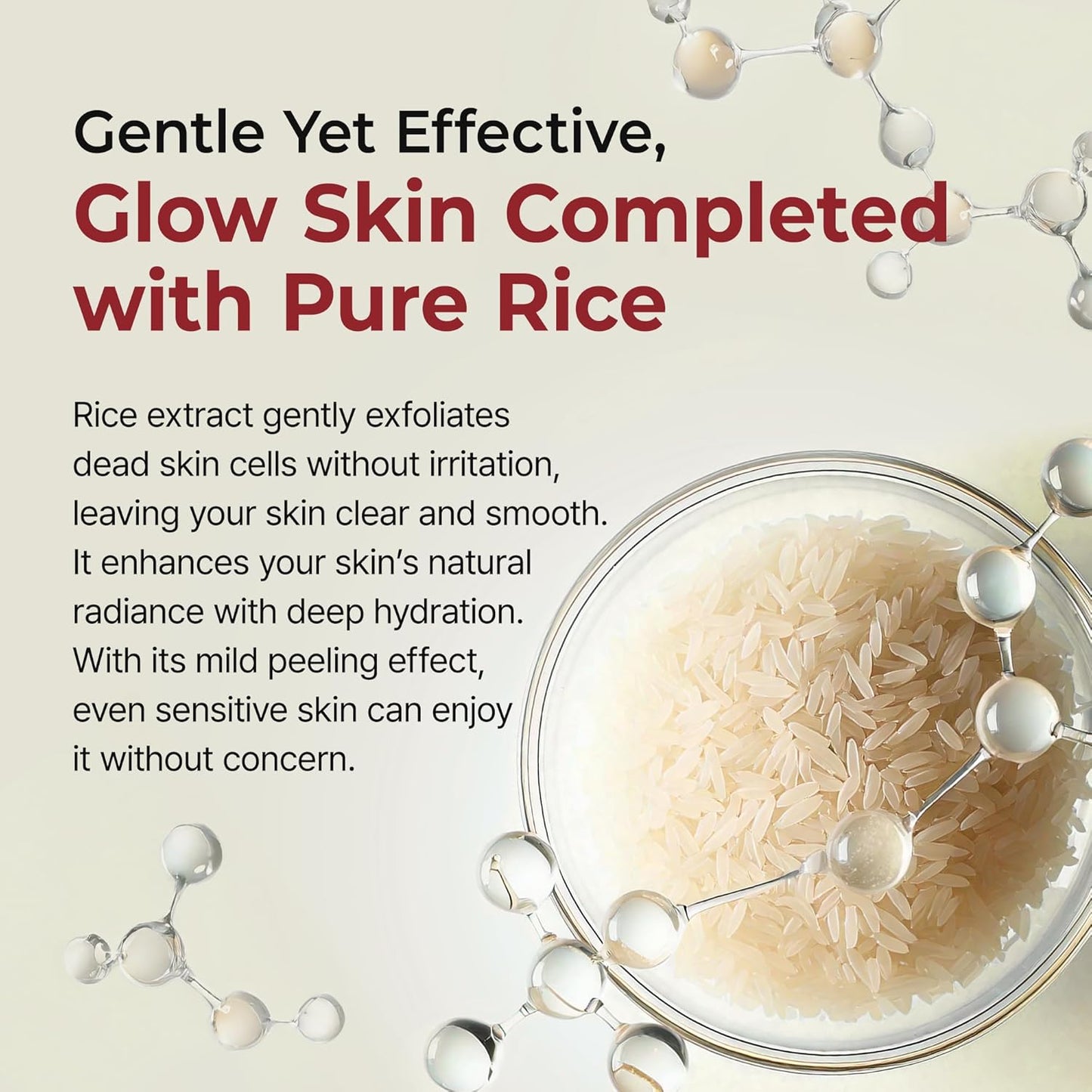 Peel Shot Glow White Rice Peeling Ampoule – Exfoliating & Brightening Serum for Face & Body with Niacinamide & Rice Extract (80ml)