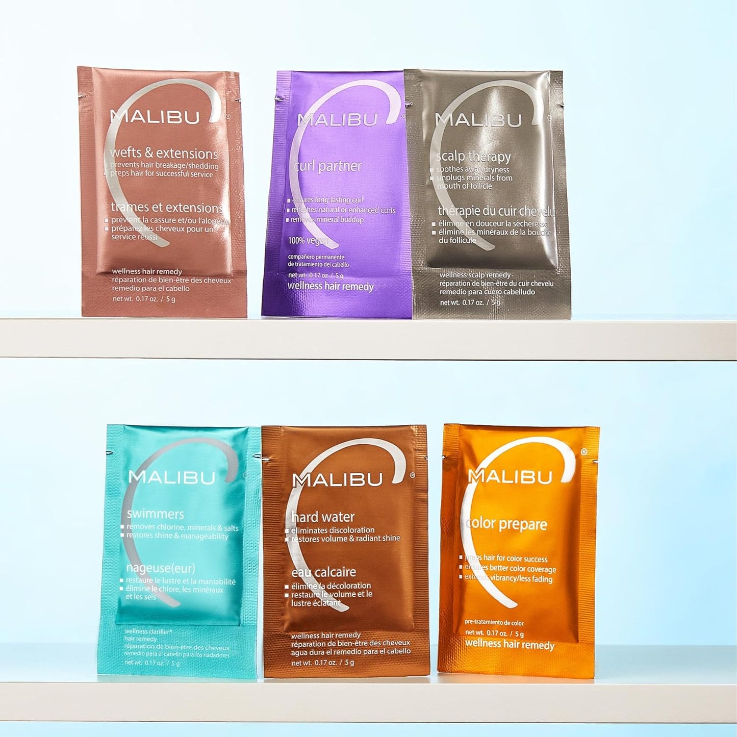 Malibu C Hard Water Wellness Remedy – Removes Deposits & Restores Shine