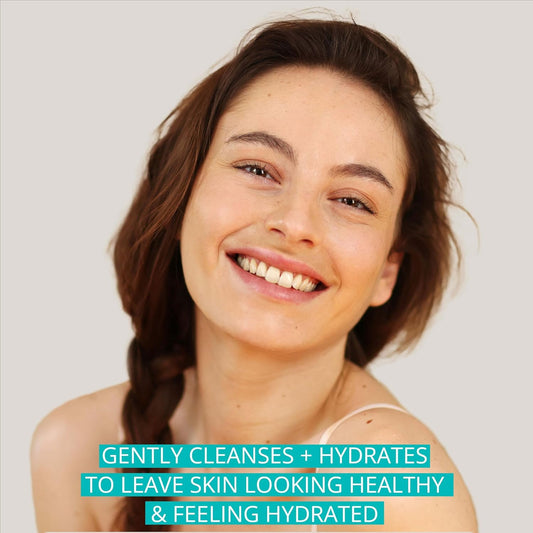 Aveeno Calm + Restore Oat Facial Cleanser – Hydrating & Soothing for Sensitive Skin (7.8 oz)