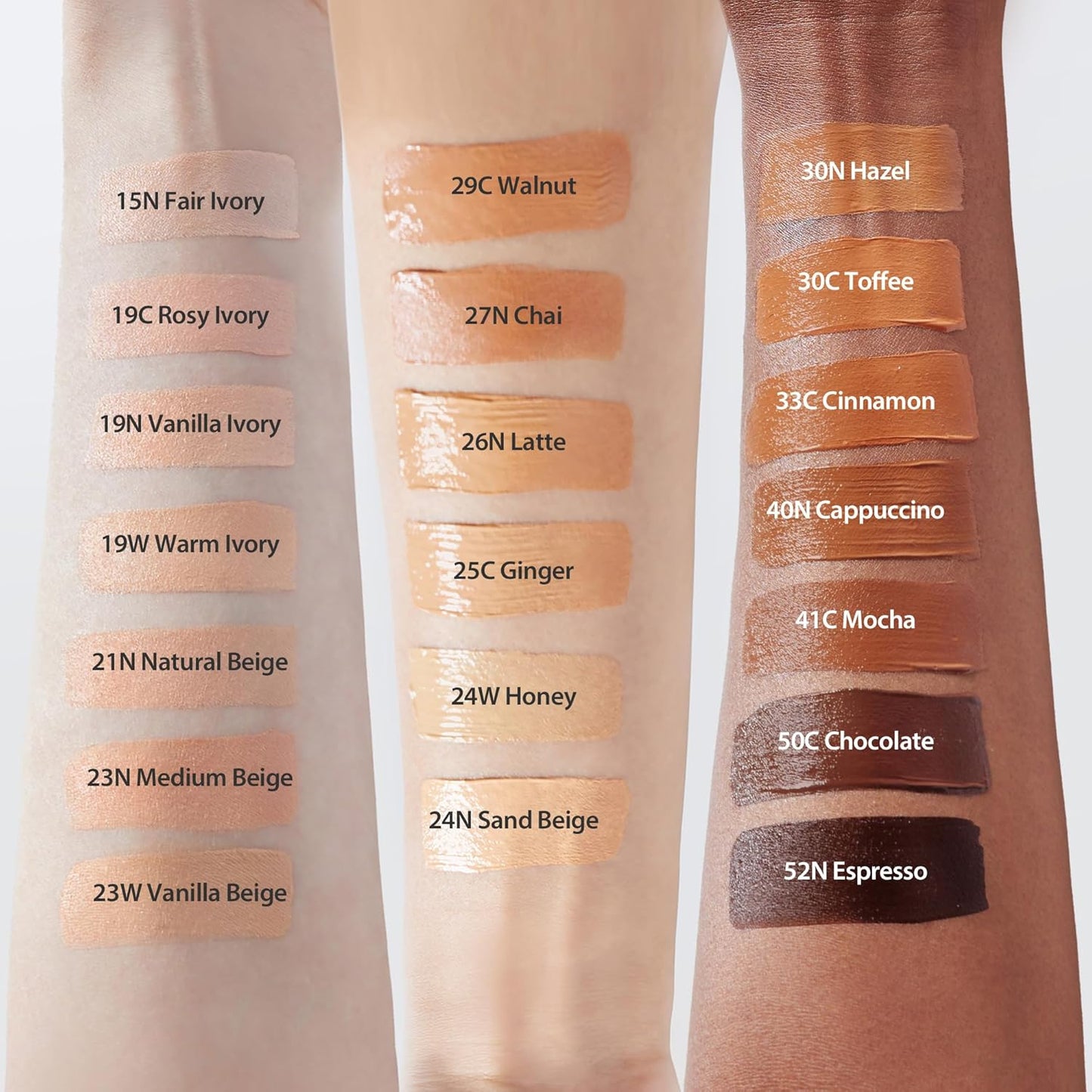 MilkTouch Cushion Foundation – 24H Hydrating Korean Foundation with Radiant, Crease-Free & Non-Oxidizing Coverage (21N Natural Beige)