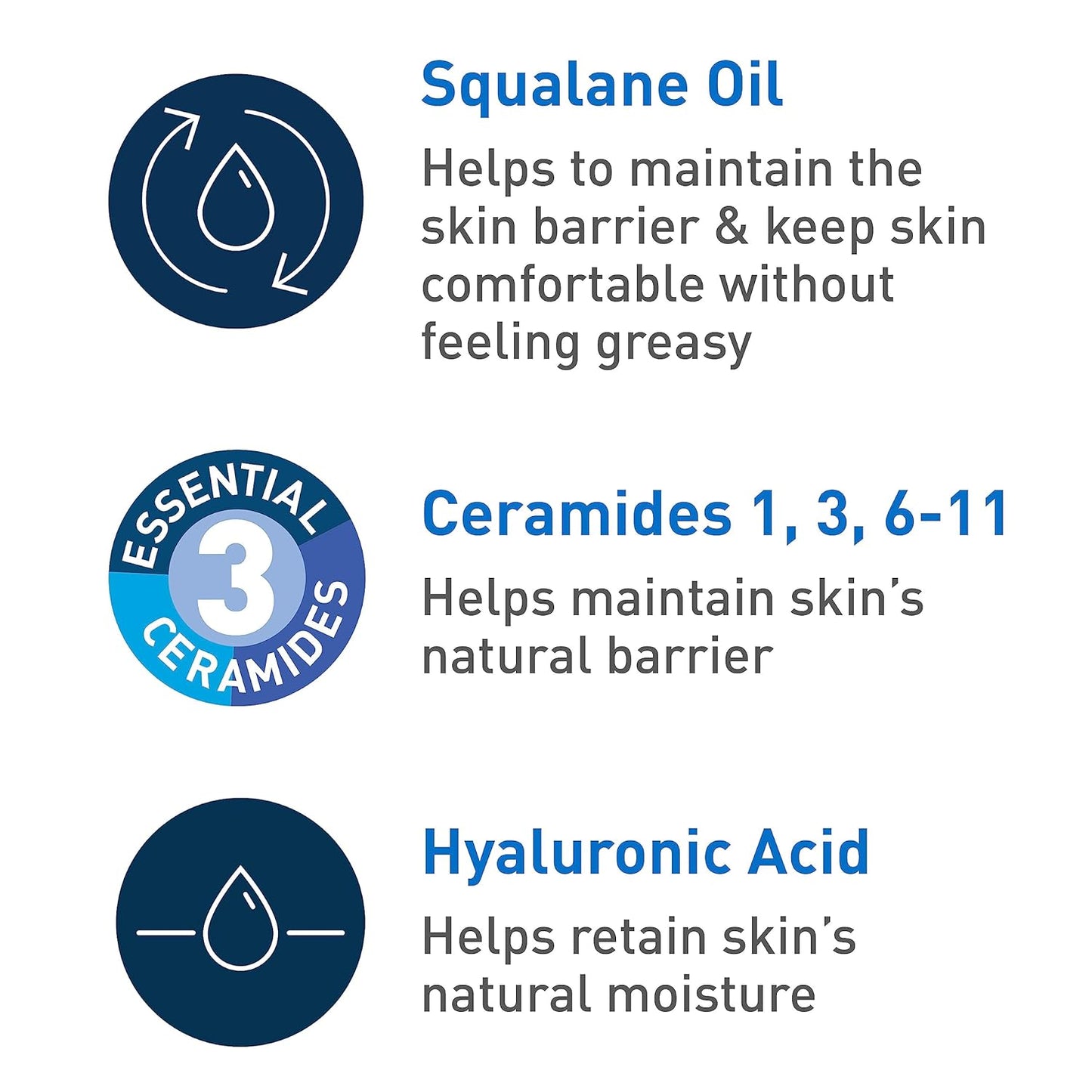 CeraVe Hydrating Foaming Oil Cleanser | Face & Body Wash with Squalane, Hyaluronic Acid & Ceramides for Dry to Very Dry Skin, Fragrance-Free, 8 fl oz