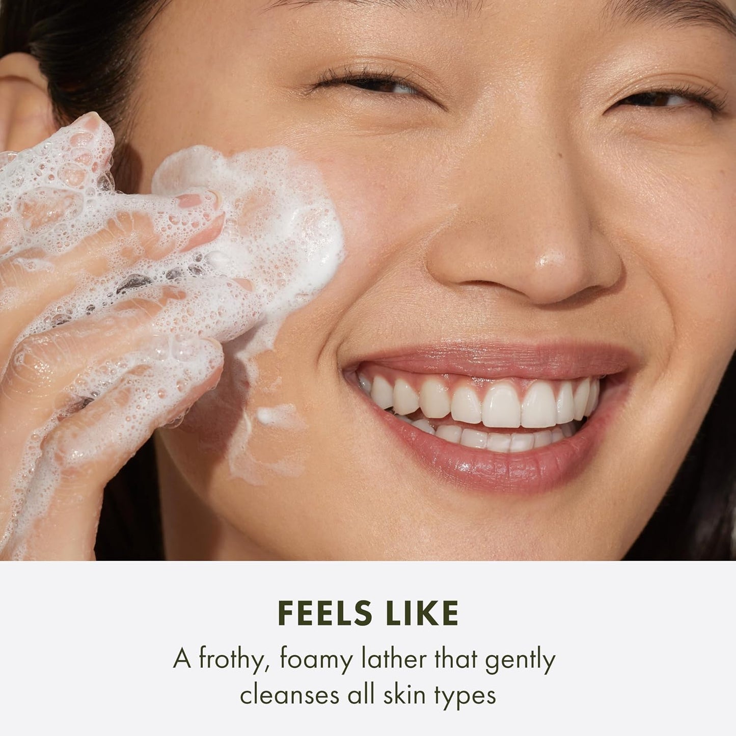 Origins Checks and Balances Frothy Face Wash – Gentle Mint Cleanser for All Skin Types (5 oz)