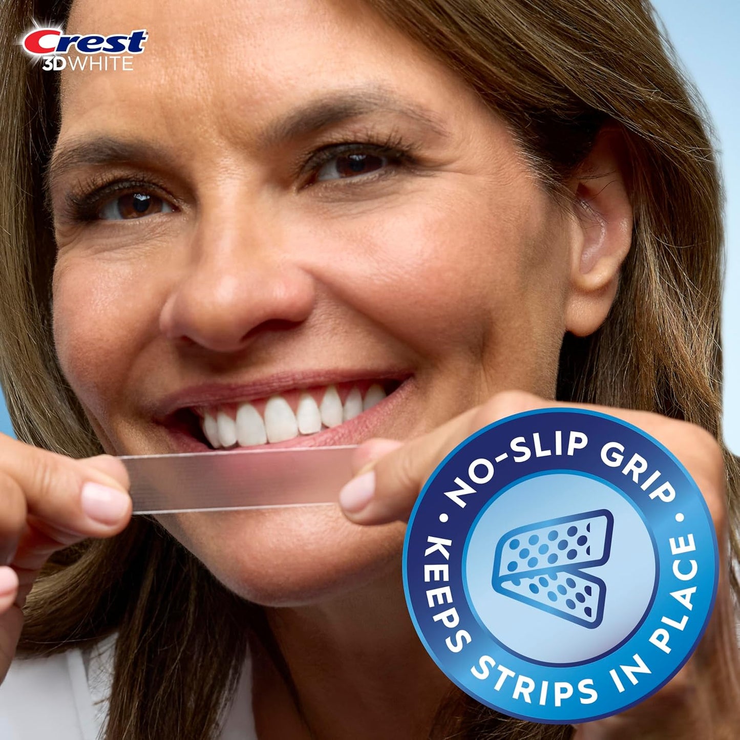 Crest 3D Whitestrips Vivid Plus - Kit de blanqueamiento dental (24 tiras)