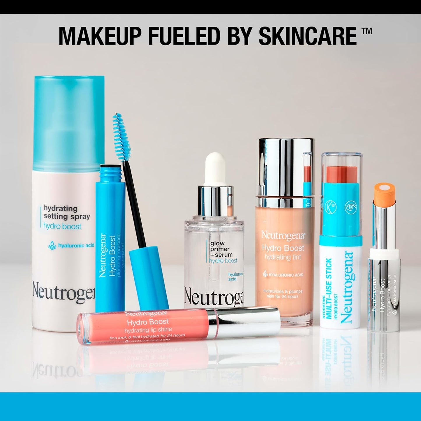 Neutrogena Hydro Boost Hydrating Makeup Setting Spray with Hyaluronic Acid – Dewy, Longwear, Non-Comedogenic Mist (3.4 fl oz)