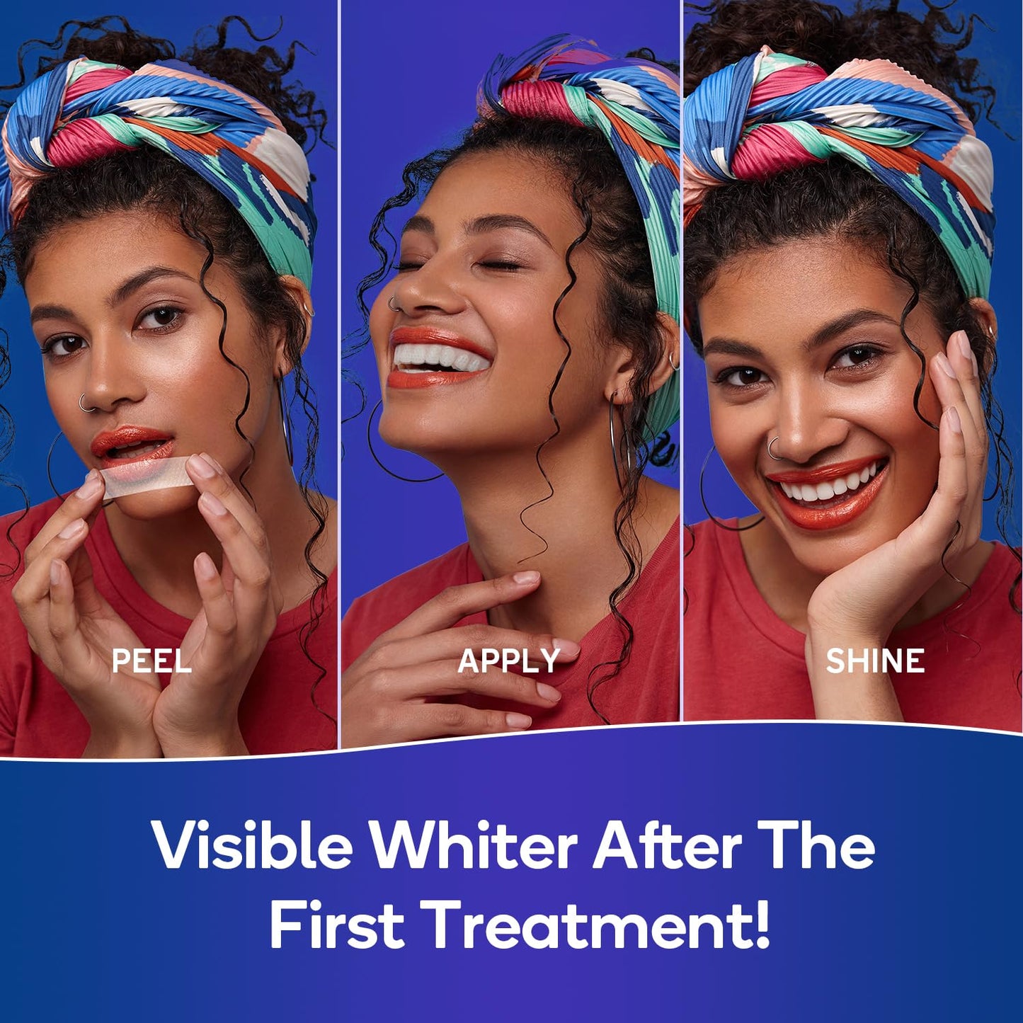 MySmile Advanced Teeth Whitening Strips – 5X Whitening Power, Enamel-Safe & Non-Sensitive – 10 Strips