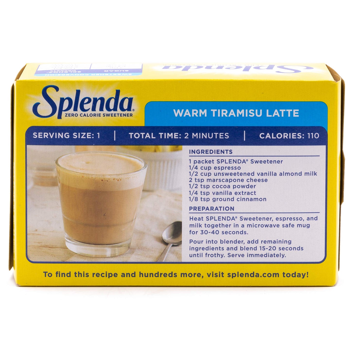 SPLENDA Chefs Need Splenda No Calorie Sweetener 100 Pkt/Sachet, 100g