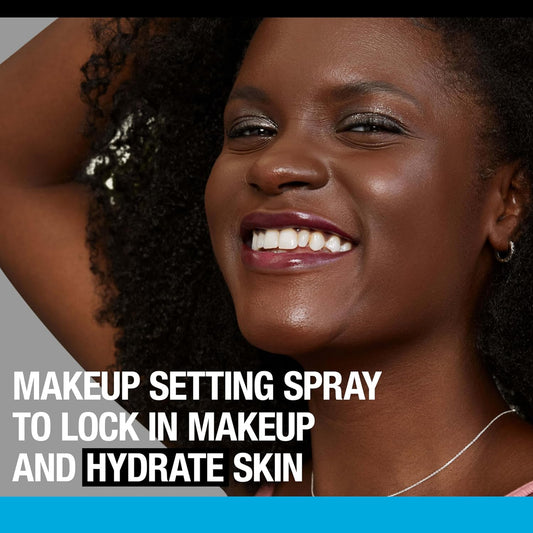 Neutrogena Hydro Boost Hydrating Makeup Setting Spray with Hyaluronic Acid – Dewy, Longwear, Non-Comedogenic Mist (3.4 fl oz)