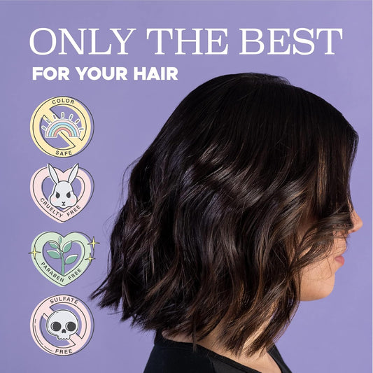 Luseta Biotin Shampoo & Conditioner Set – Thickening & Strengthening Hair Care with Argan Oil – Sulfate & Paraben Free for Thinning, Dry & Damaged Hair (2×16.9 fl oz)