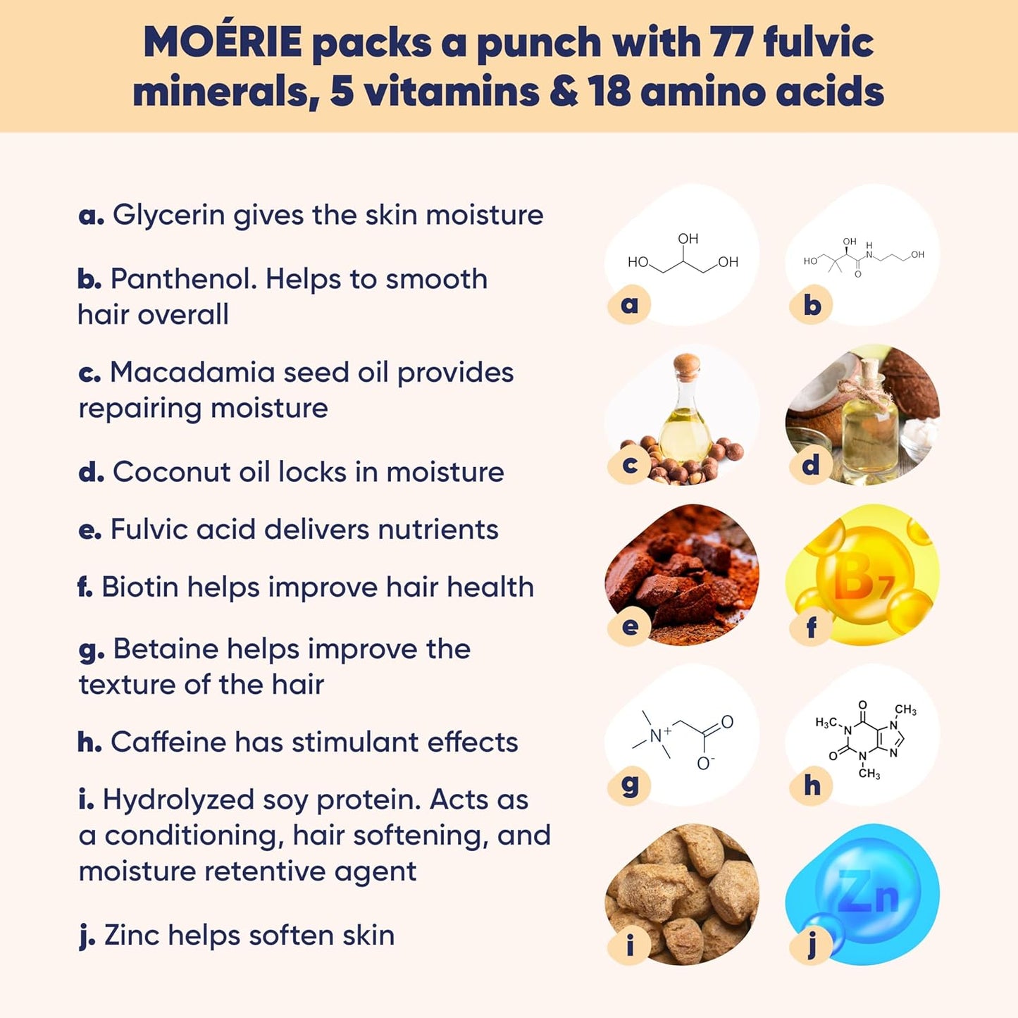 Moerie Volumizing Shampoo & Conditioner Set – Natural Hair Thickening for Hair Loss with 100+ Active Nutrients – Sulfate-Free, 2 x 8.45 fl oz