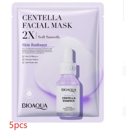 BIOAOUA Collagen & Hyaluronic Acid Face Mask – Hydrating & Firming Sheet Mask