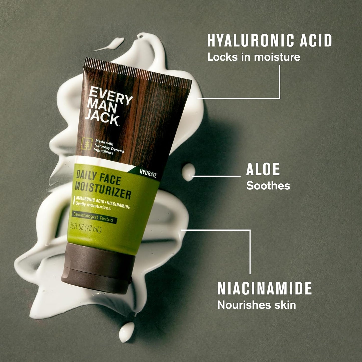 Every Man Jack Daily Face Wash & Lotion Set – Hydrating & Reviving Skincare for Men | 2-Pack with Hyaluronic Acid & Aloe Vera