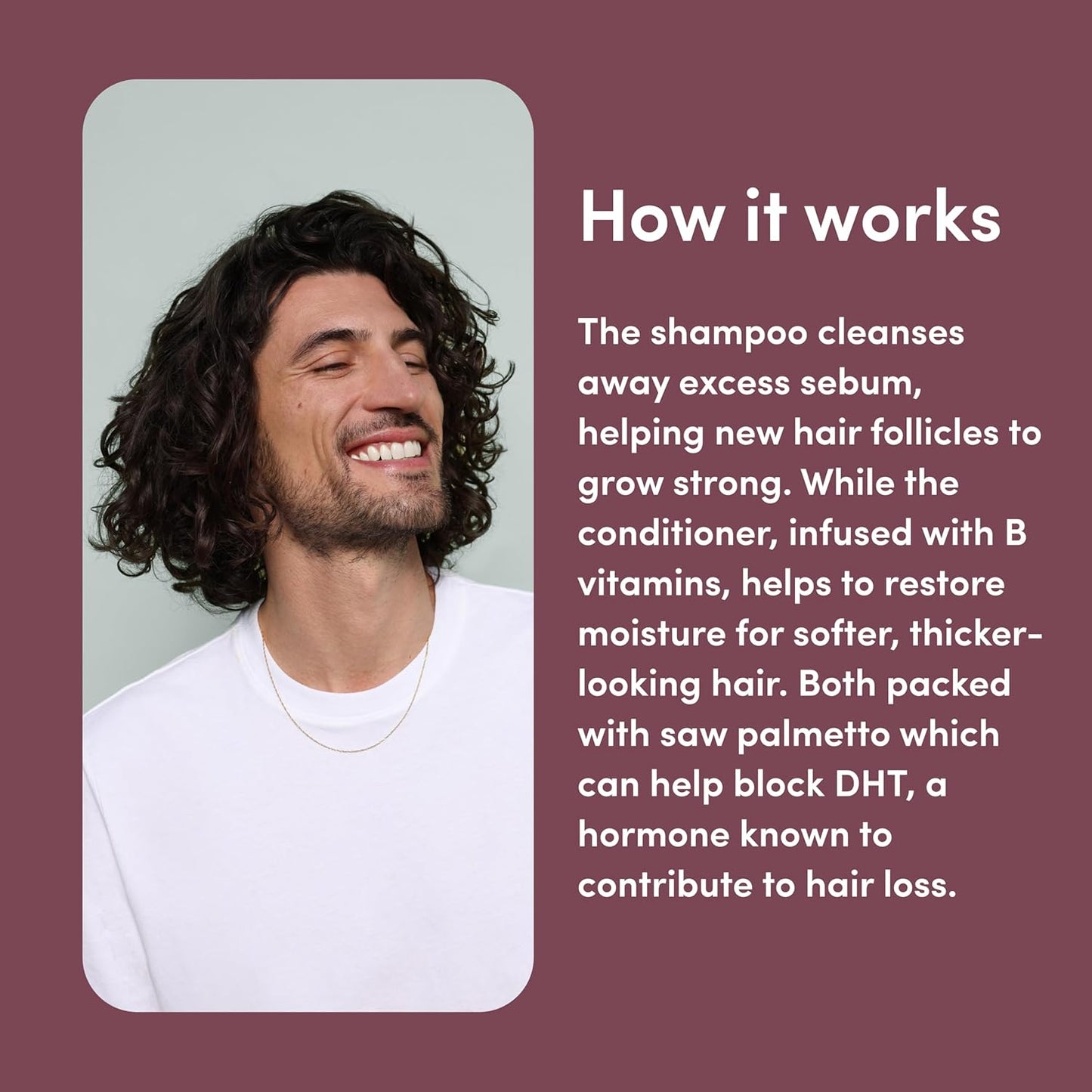 Hims Thick Fix Shampoo & Conditioner Set – Thickening Hair Care with Saw Palmetto & Niacinamide, Vegan & Sulfate-Free (2 x 6.4 fl oz, Eucalyptus Grove)