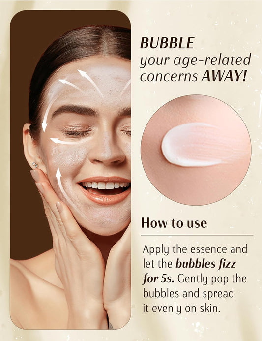 DR.PEPTI Peptide Volume Lifting Pro Essence – Anti-Wrinkle Collagen & Hyaluronic Acid Serum for Hydration & Firming (1.01 fl oz)