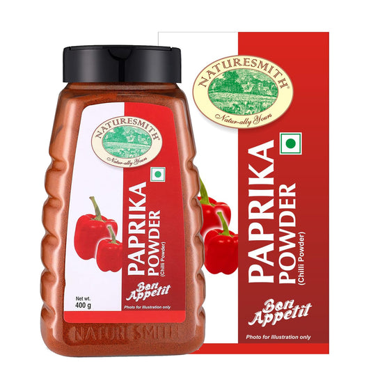 NATURESMITH PAPRIKA POWDER-400g || BIG JAR READY TO USE ||