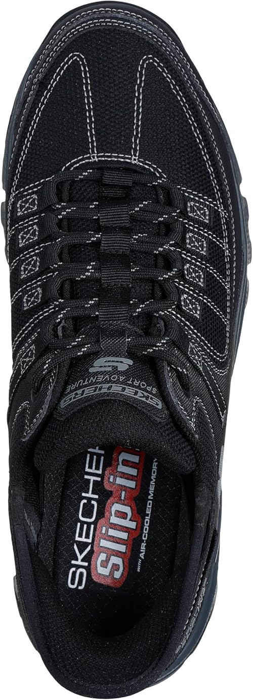Skechers Men's Summits AT Slip-ins | Hands-Free Mesh Sneakers with Memory Foam
