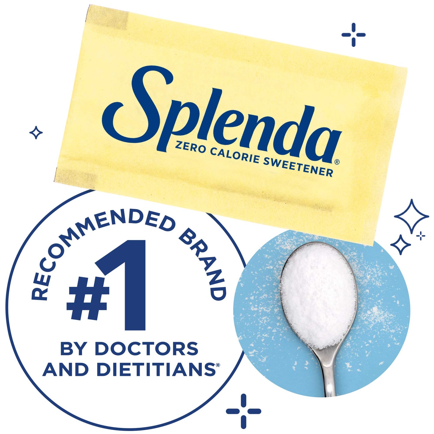 SPLENDA Chefs Need Splenda No Calorie Sweetener 100 Pkt/Sachet, 100g