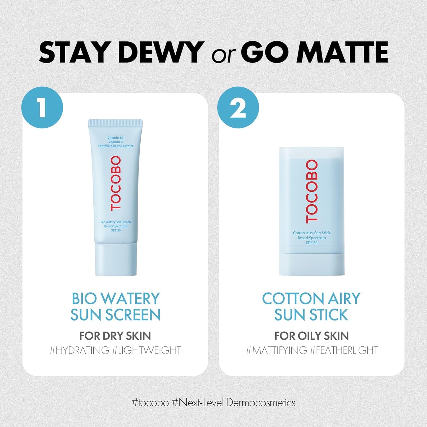 Cotton Airy Sun Stick SPF 50 – Korean Matte Face Sunscreen Stick, Travel Size, Vegan & Non-Sticky Broad Spectrum Sunblock (0.67 oz)