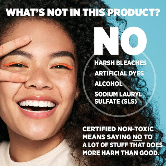 Luminex Teeth Whitening Strips – 21 Treatments, Peroxide-Free, Enamel-Safe, Sensitivity-Free, Natural Formula for Bright Smile