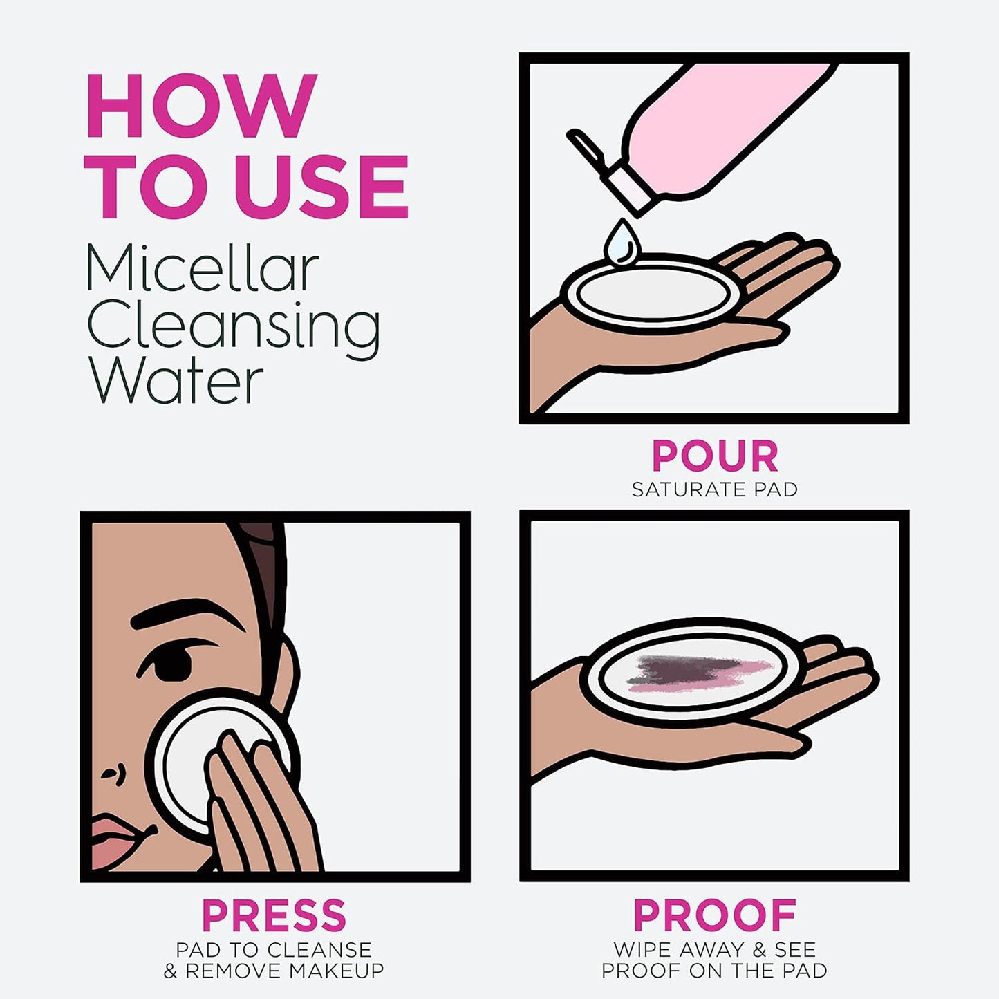 Garnier Micellar Water with Rose Water & Glycerin – Hydrating Makeup Remover & Cleanser for All Skin Types, Vegan & Cruelty-Free (13.5 fl oz, Pack of 2)