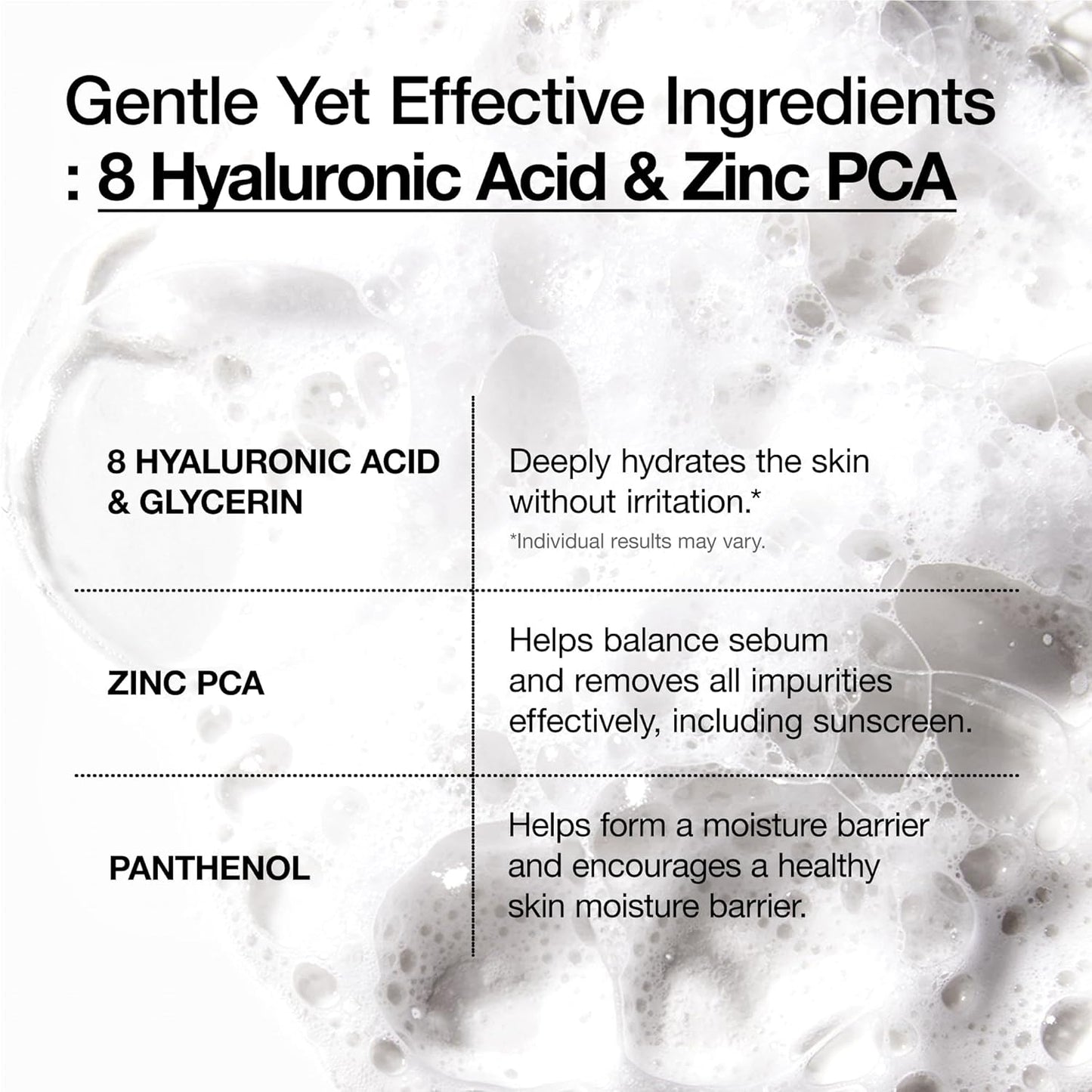 ANUA Hydrating Gentle Foaming Cleanser – Korean Face Wash with Hyaluronic Acid, Glycerin & Panthenol | Deep Clean & Moisturize for Dry Skin (150ml)